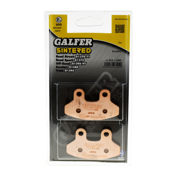 GALFER Brake pad fd412